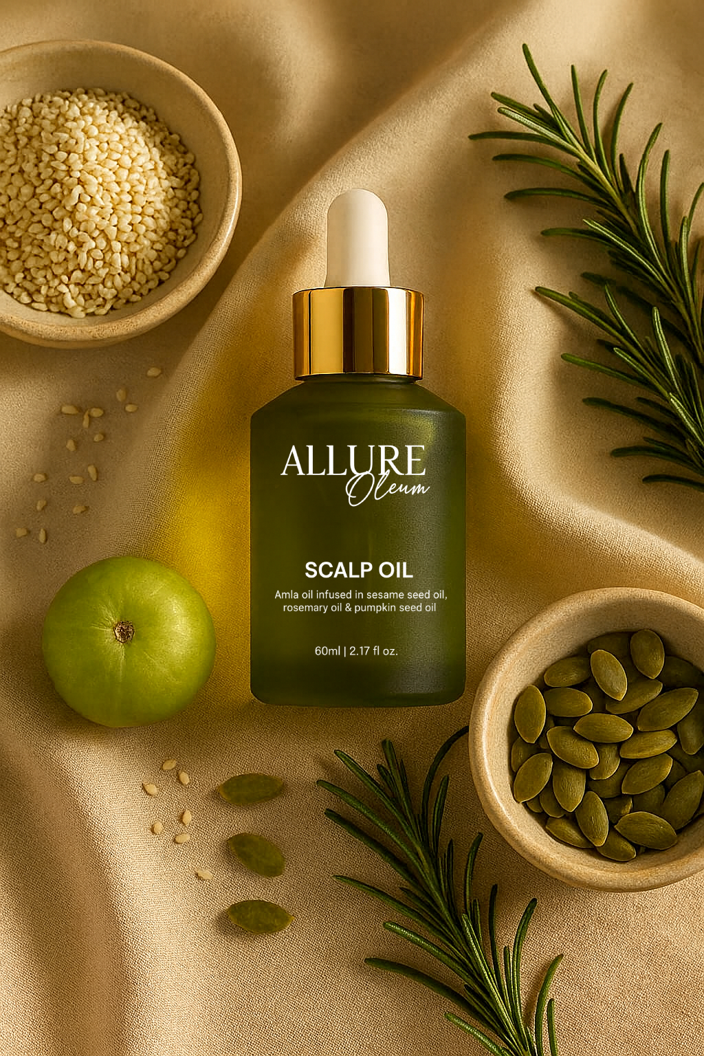 Organic Scalp Oil 60ml